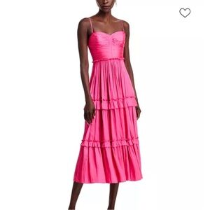 Aqua Hot pink  Dress